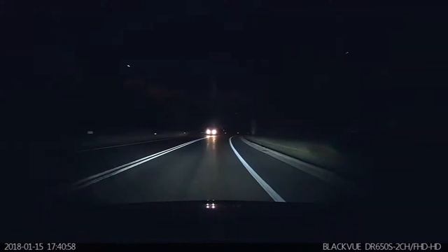 Prius PHV / Prime  adaptive LED high beams at work
