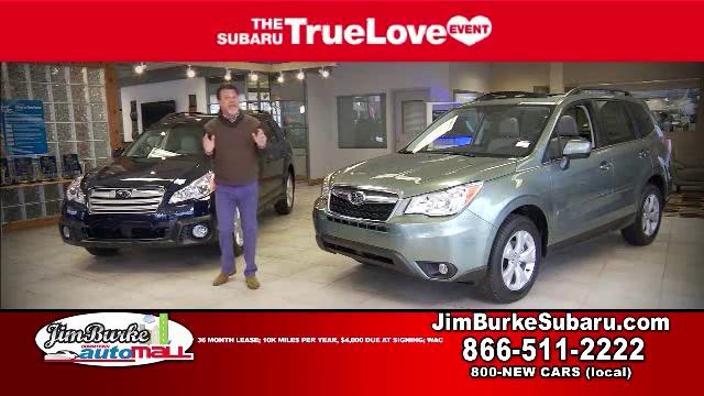 Jim Burke Subaru True Love Event w Zack Justice 020714