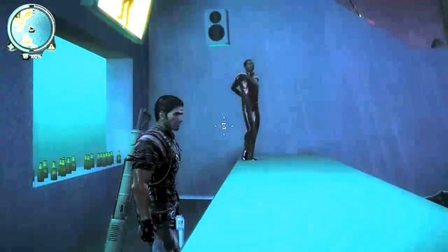 (Just Cause 2) male striper rock out
