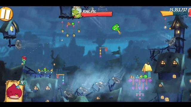 Angry Birds 2 King Pig Panic Daily Challenge 16/10/2021