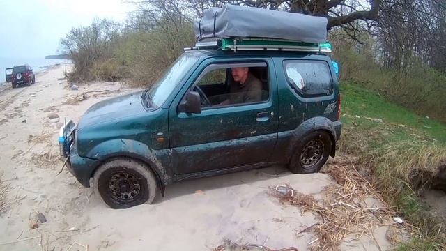 Offroad in Kaliningrad im April 2018