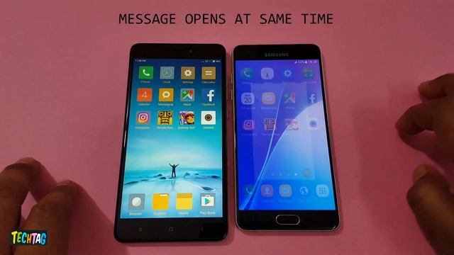 Xiaomi Redmi Note 4 vs Samsung A5(2016) Speedtest Comparison | Which Is Fast