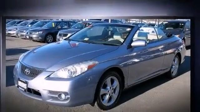 2007 Toyota Camry Solara SLE Convertible w/Navigation