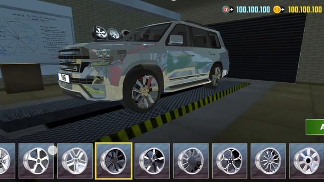 Modification of Land Cruiser 200 in car simulator 2