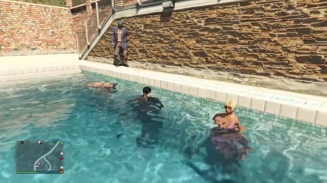 Fisting By The Pool