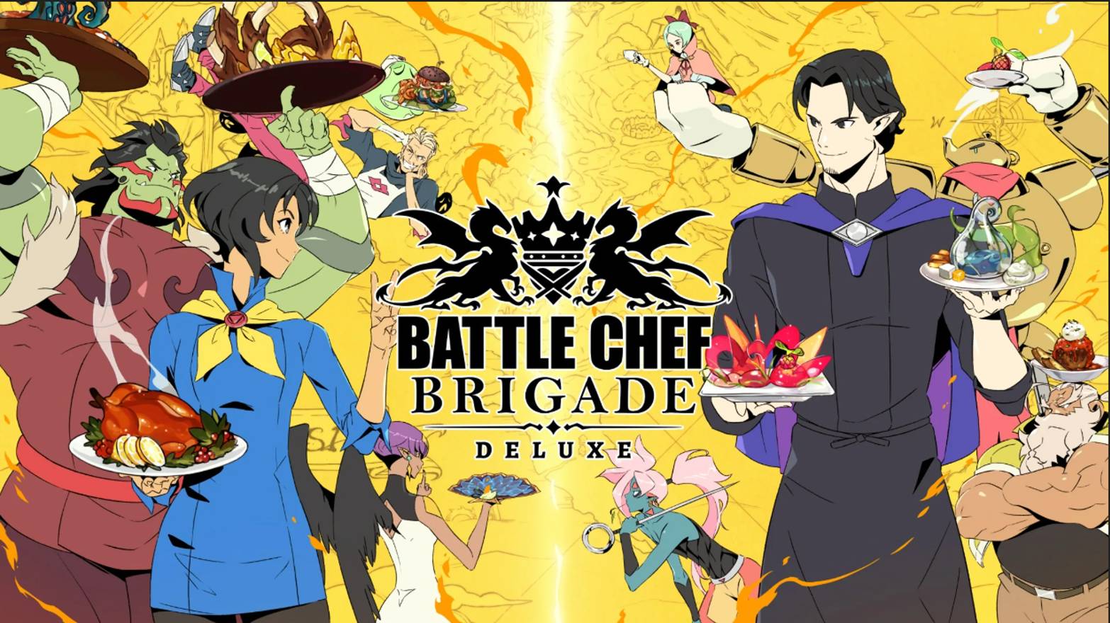 || Battle Chef Brigade Deluxe || - Готовим и решаем головоломки 3часть