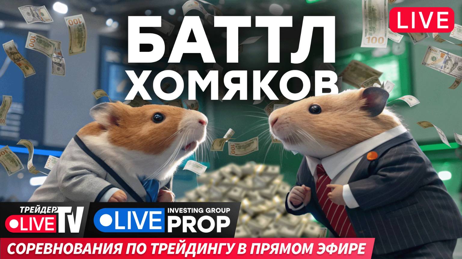 Баттл Хомяков. Кто заработает больше всех? | 06.12.24 | Live Трейдер ТВ