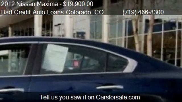 2012 Nissan Maxima 3.5 S for sale in Colorado Springs, CO 80