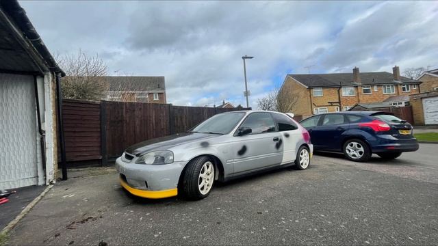 EJ9 U.K. spec vs EK9 civic type r - exterior body trim differences - ek9 nerd - episode 3