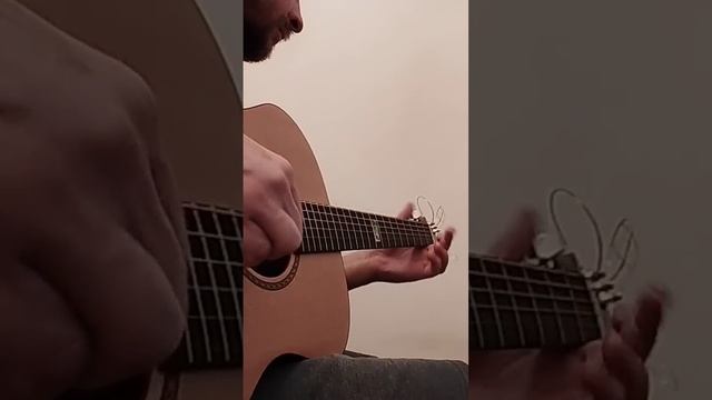 Фрагмент пьесы для гитары - Guitar piece fragment