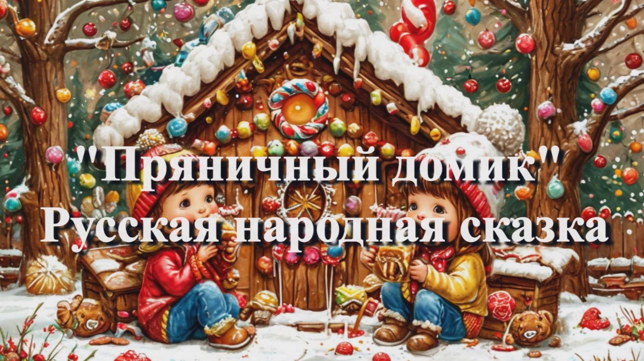 Пряничный домик — русская народная аудиосказка