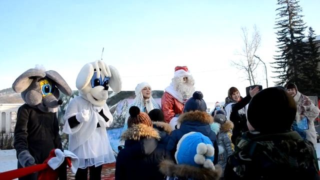 Открытие главной ели города _ Петровск-Забайкальский