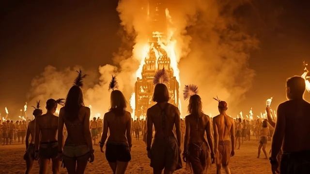 Burning Man AI Video