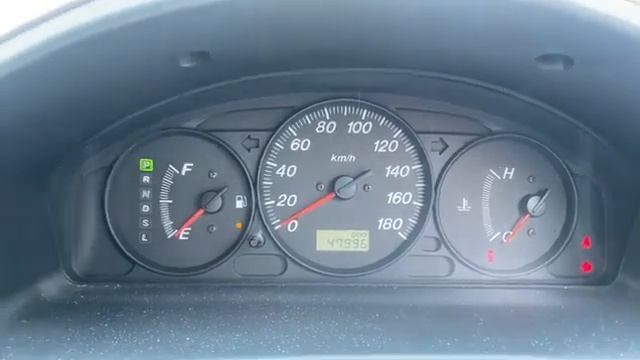 NT-286 MAZDA DEMIO DW3W-520586 B3-E AT (ODO_ 47 996km)