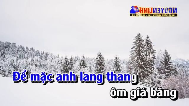 Karaoke Mùa Đông Của Anh Tone Nam