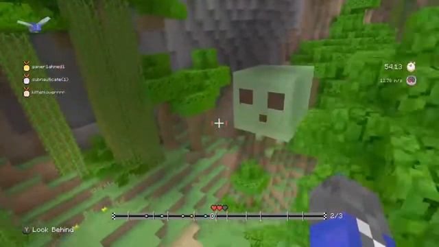 Minecraft console - glide mini game mobs track