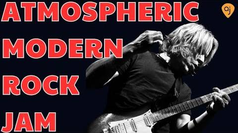 ATMOSPHERIC ROCK BALLAD Jam Guitar Backing Track (B Minor 78 BPM)