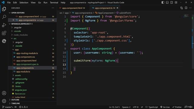 1002. Understanding ngForm directive