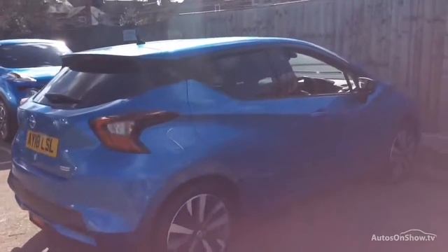 NISSAN MICRA IG-T TEKNA BLUE 2018