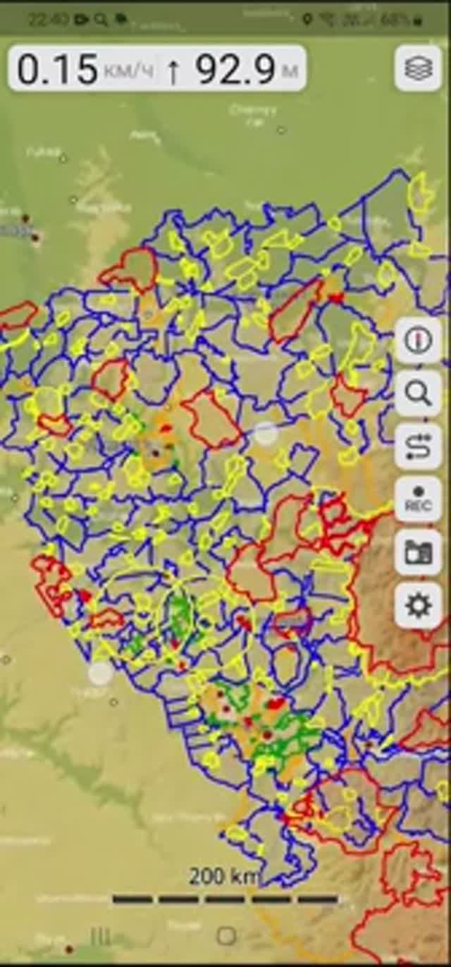 Карта охотничьих угодий Кемеровской области_v2