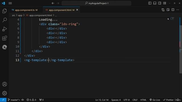 1605. Assignment - Implementing a loading spinner with timer operator