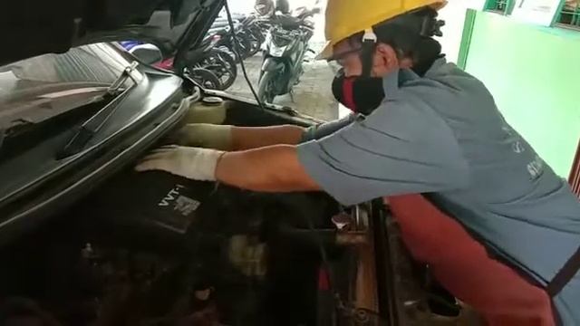 pemasangan filter udara DAIHATSU TERIOS