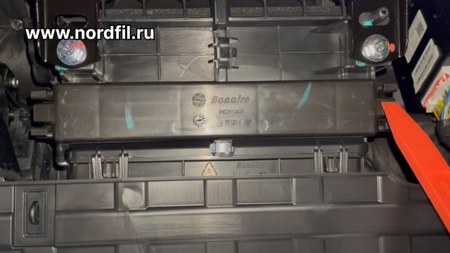 Как заменить салонный фильтр на Джетур Т2 на новый NORDFIL CN1328K (OEM F018107048AB, F018107048AC)