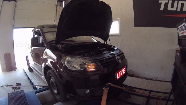 VW Caddy 1.6 TDI 102ps tuned @ 156ps