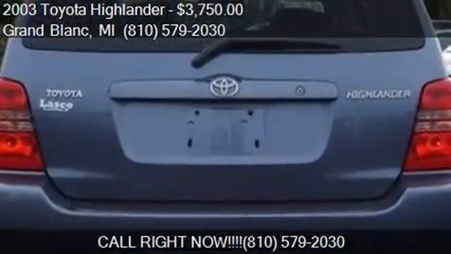 2003 Toyota Highlander Base Fwd 4dr SUV for sale in Grand Bl