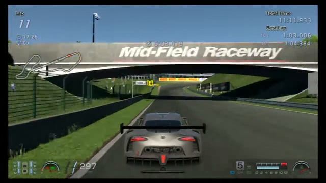 GT6 Challenge Hub - No Tune Challenge, Toyota FT1 VGT @ Mid-Field