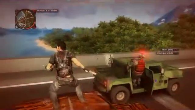 Just Cause 2 Awesome Grapple Hooking