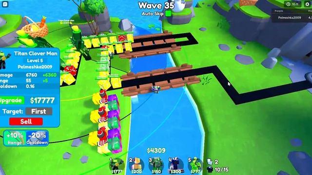 Playing "Easter Event" in TTD. But with Titan Clover Man! (Part of the way to DJ TV MAN)