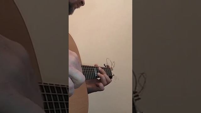 Фрагмент пьесы для гитары - Guitar piece fragment