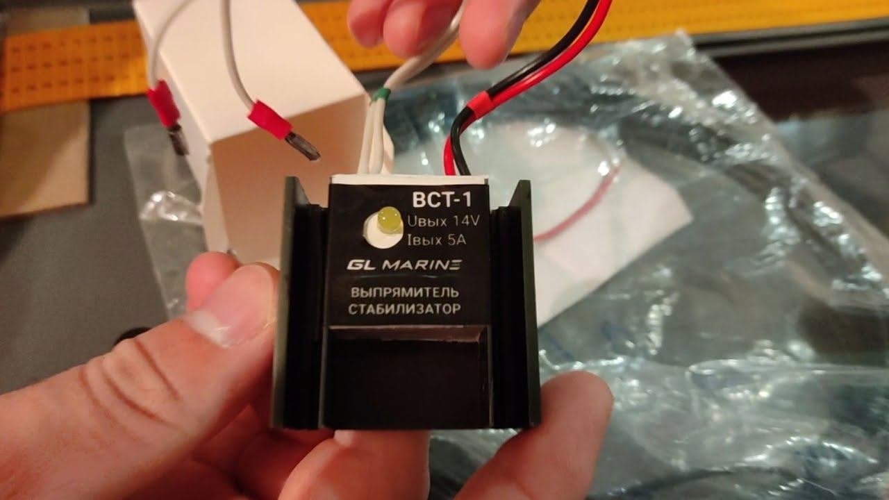 Выпрямитель на Hidea 18(9,9 pro) замена втулок румпеля.