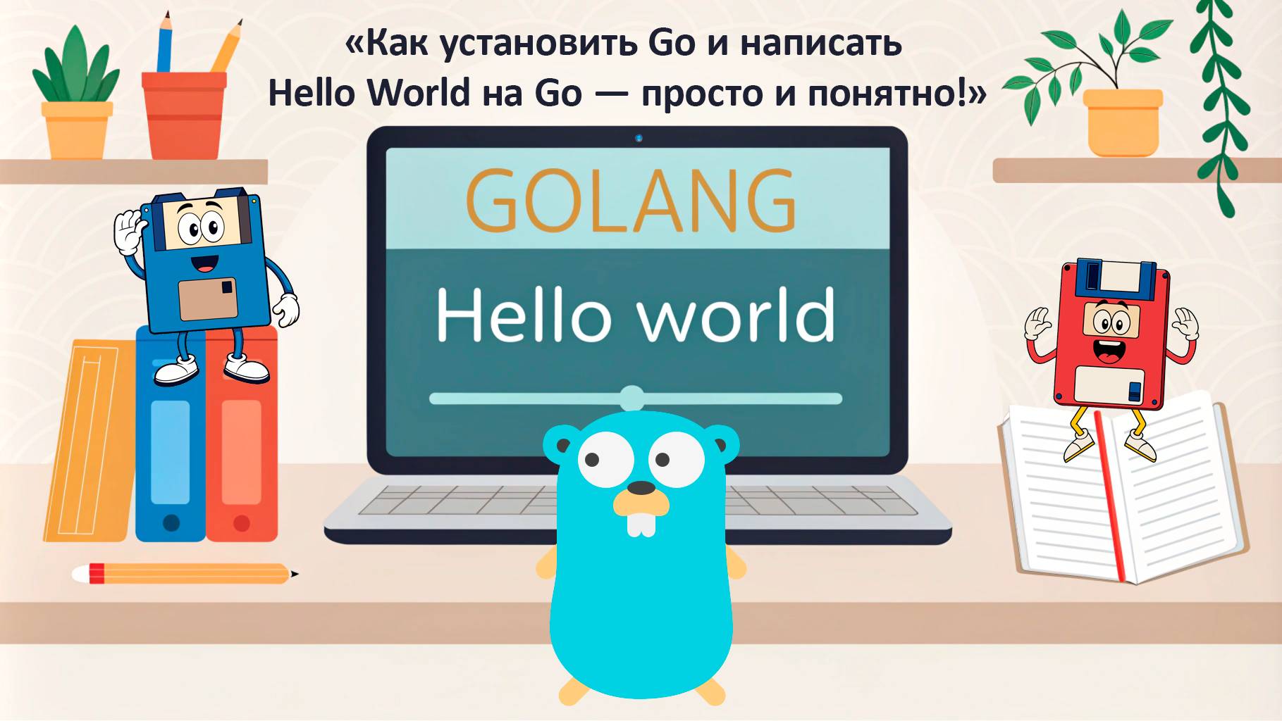 Как установить Go (golang) и написать Hello World на Go — просто и понятно!