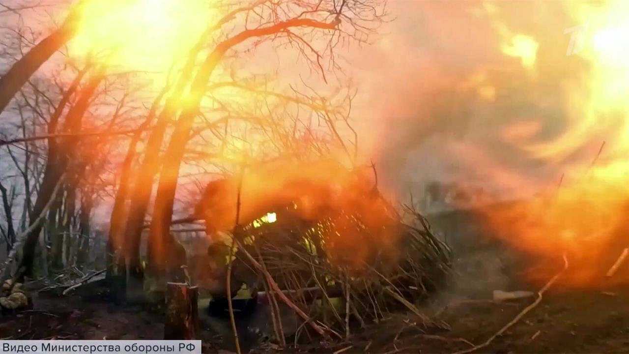 Российские военные теснят диверсантов из приграничных районов