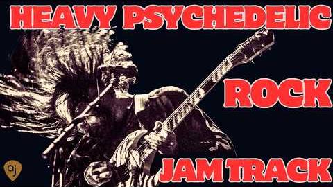 Heavy Modern Psychedelic Rock Backing Track Guitar Jam Track (D Minor)