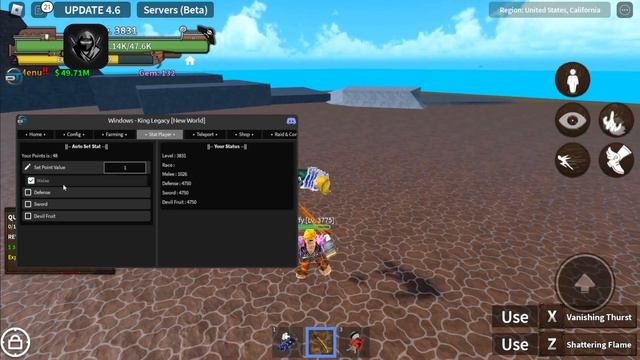 KING LEGACY Script Pastebin 2023 AUTO FARM | AUTO RAID | WORK LVL 4000 [UPDATE 4.6]