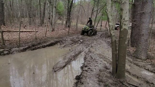 Outlander 650 XMR In The Nasty Mud