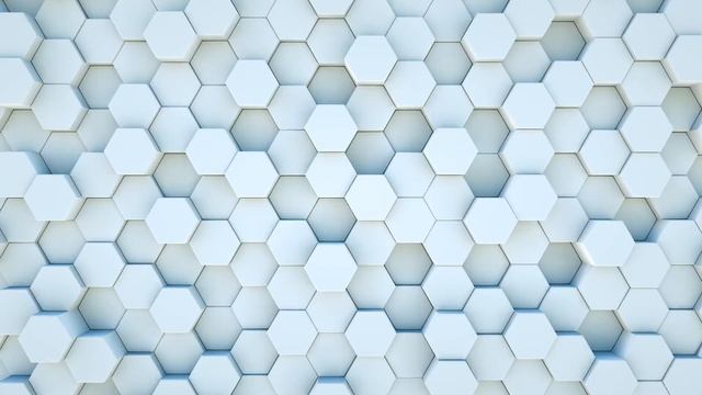 40 Minutes Full HD Hexagons Screensaver No Sound