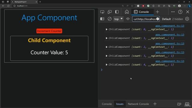 408. Property Decorators - Accessing Child Components With @ViewChild