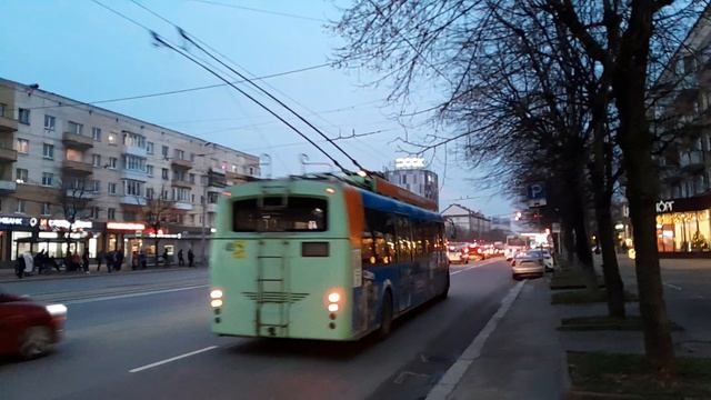 троллейбус в Калининграде