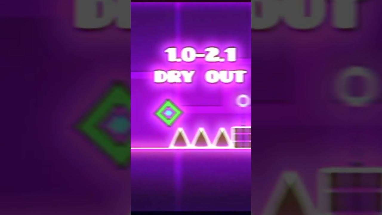 Оцените пожалуйста с монтажом в конце #geometrydash