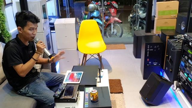 MICRO "Độ" ECHO phiên bản II tại Thiên Vũ Audio "Quá Đỉnh" dành cho Loa Bose S1 Pro, JBL EON ONE