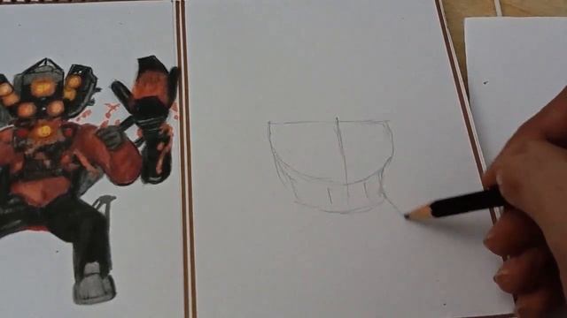 [Drawing[ Titan Speakerman Re Charged and [Drawing] Titan Tv man [Stabbed]:SKIBIDI TOILET 70