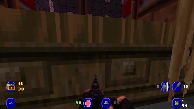 Brutal Wolfenstein 3D v5.5 no crosshair / 100% / Highest difficulty episode 6