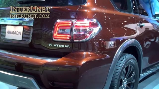 Driving 2017 Nissan Armada Platinum Concept