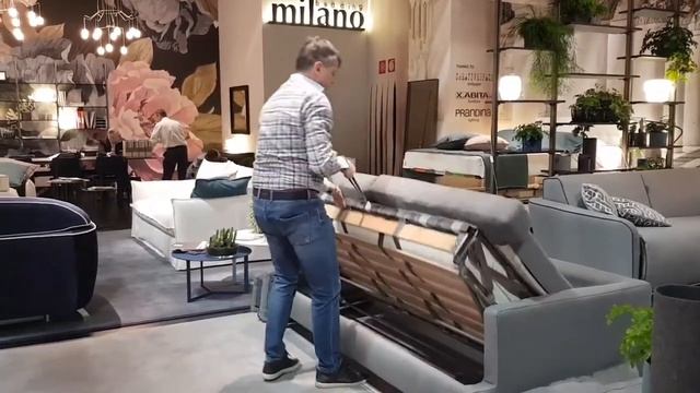 Раскладка дивана-кровати Dave от Milano Bedding