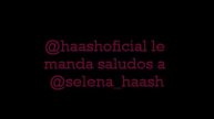 Ha-Ash le manda saludos a Selena
