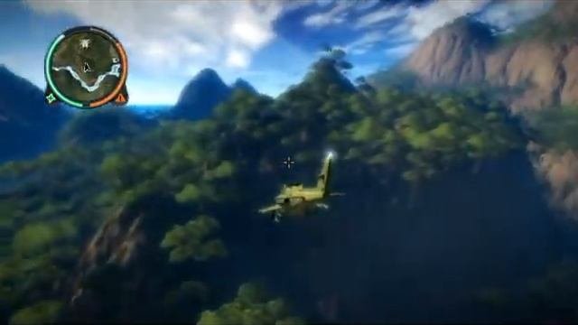 Flying Without Propeller In A Heli In Just Cause 2